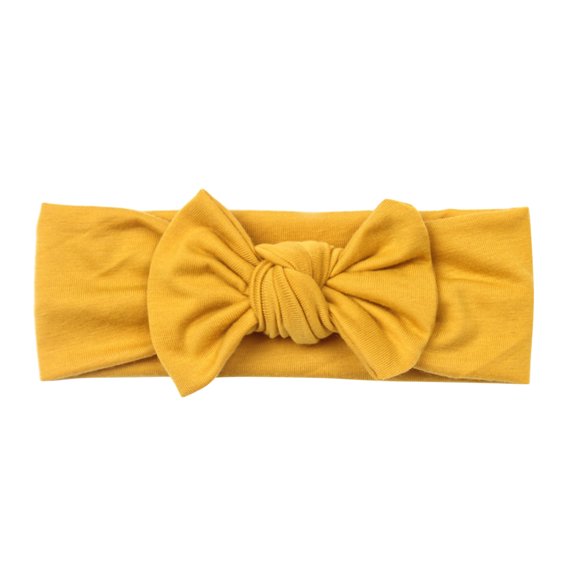 EnJoCho Toddler Boys Girls Stretch Solid Bow Hairband Headband Baby Kids Home Casual Fashion Headwear Accessories