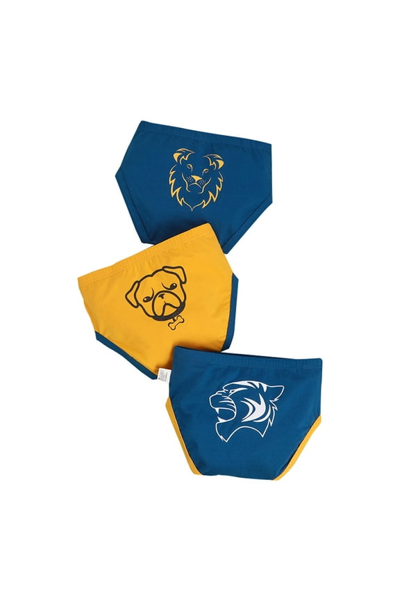 Toddler Boys' Underwear 3PCS Soft Cotton Briefs, Cute Cartoon Print Baby Underpants, Breathable Stretchy Kids Training Underwear