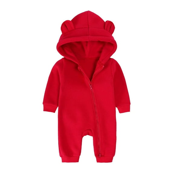 EnJoCho Toddler Casual Jumpsuit Tops Baby Girl Romper Long Sleeved Bow Solid Color Harness Outside Bodysuit Clothes Cute Holiday Party Wear Home Clothes