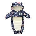 thumbnail image 1 of EnJoCho Toddler Coats for Girls 5t Baby Boys Girls Cute Cartoon Hooded Snow Wear Jumpsuit Outwear Snowsuit Padded Jacket Warm Romper Coat Winter Warm Jacket Trendy Sports Outer Wear Coats, 1 of 3