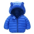 thumbnail image 1 of EnJoCho Toddler Fall Jackets Boys 5t Kids Coat Girl Outdoor Baby Boys Thick Windproof Warm Jacket Toddler Hooded Boys Coat&jacket Little&Big Kids Boy or Girl Winter Fall Jackets&Coat Clearance, 1 of 3