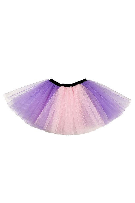 Toddler Girl Tutu Skirt Girl's Tutu Tulle Skirt Fancy Dress Up Par𝗍y Dancing Fashion Pleated Gauze Short Skirts 80s Cosplay Skirt