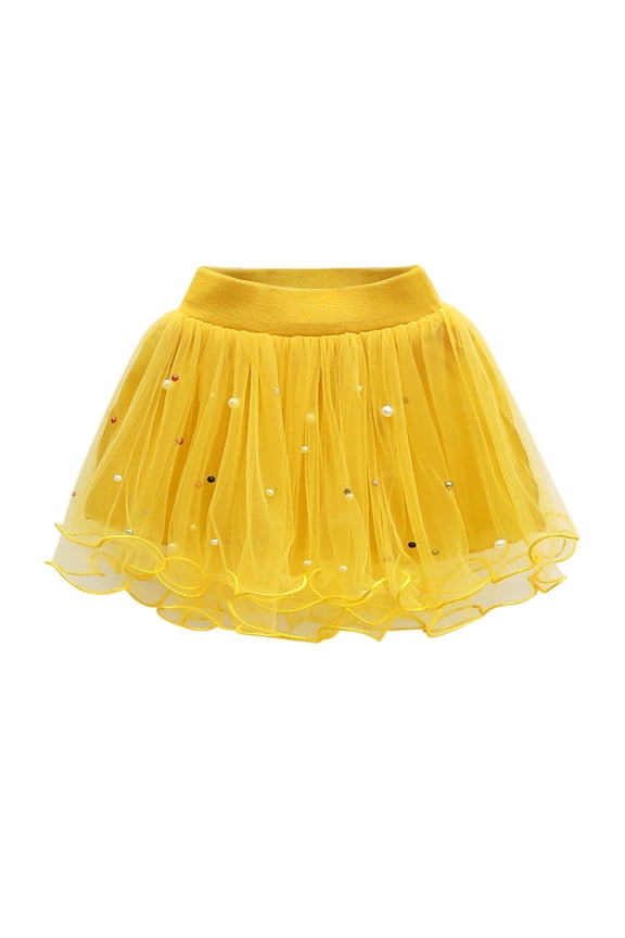 Toddler Girl Tutu Skirt Toddler Girls Tulle Tutu Skirts Ballet Dance Min𝗂 Skirt Kids Mesh Layered Dress up Birthday Par𝗍y Skirts