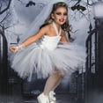 thumbnail image 1 of EnJoCho Toddler Girls Elegant Tutu Dress Halloween Wedding Par𝗍y Dress Sparkly Tulle Princesa 𝖥ancy Holiday Dress, 1 of 9