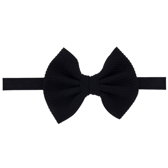 EnJoCho Toddler Girls Solid Bow Turban Headband Headwear Accessories Baby Kids Super Adorable Head Wear Gifts
