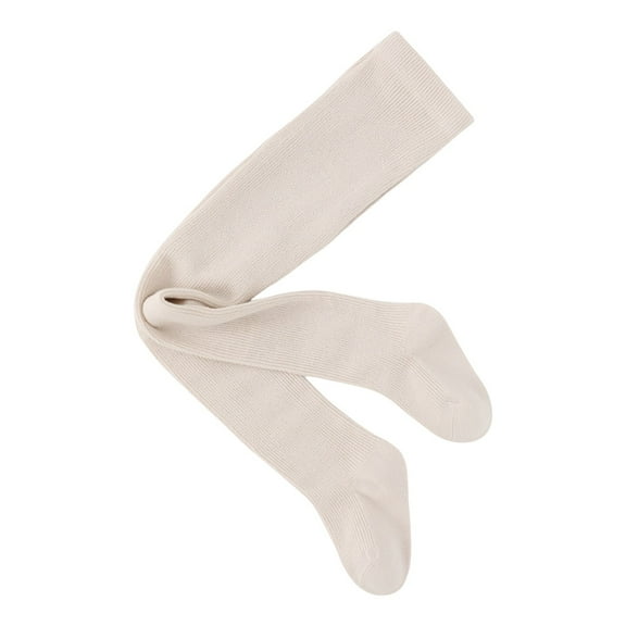 EnJoCho Toddler Girls Thick Cable Knit Tights Fall Winter Warm Cotton Thermal Pantyhose Ribbed Soft Pants Kids Comfy Cozy Hosiery Footed Stockings Cold Weather Wear