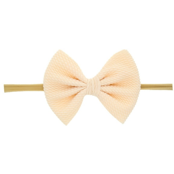 EnJoCho Toddler Kid Cute Headband Baby Girls Solid Bow Turban Headwear Accessories Baby Kids Super Adorable Head Wear Gifts