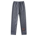 thumbnail image 1 of EnJoCho Toddler Kids Baby Girls Cotton Lined Warm Leggings Stretchy Thick Tights Pants Trousers Soccer Sweat Pants for Girls Pants Baby Girl Velour Pants Girls Winter Pants, 1 of 3