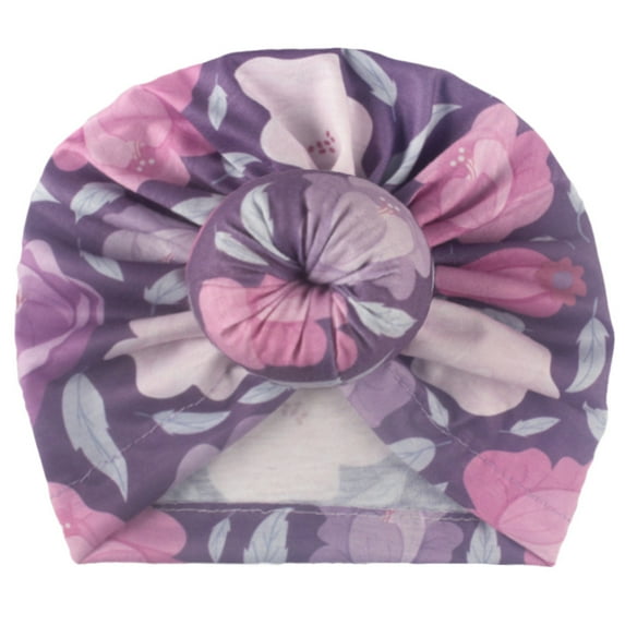 EnJoCho Toddler Kids Floral Print Knotted Headband Headwear Accessories Baby Child Boy Girl Fashion Outing Hats