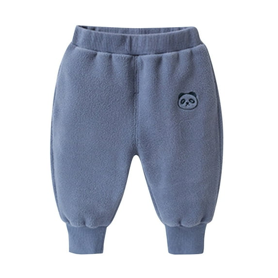 EnJoCho Toddler Pants with Pockets Kids Toddler Baby Girls Boys Autumn Winter Warm Thick Animal Cotton Long Pants Trousers Clothes