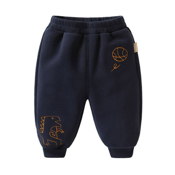 EnJoCho Toddler Pants with Pockets Kids Toddler Baby Girls Boys Autumn Winter Warm Thick Animal Cotton Long Pants Trousers Clothes