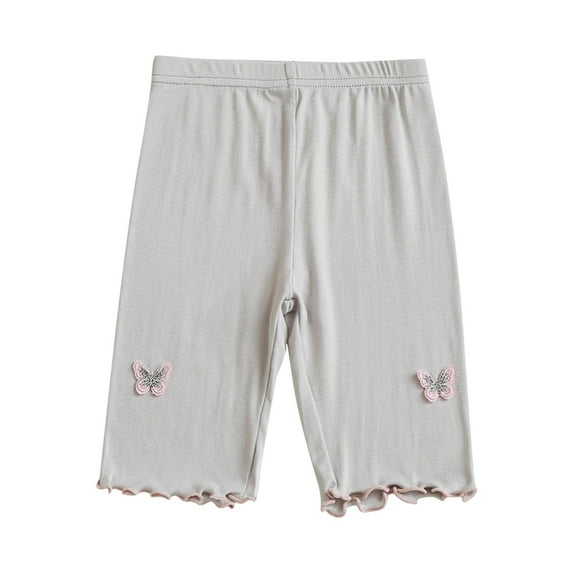 EnJoCho Toddler Shorts Girls Shorts Decorative Drawstring Soild Summer Beach Shorts Leggings Clothes Girls Girls up Softball Pants Girls Yoga Pants Pajamas Pants