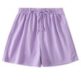 thumbnail image 1 of EnJoCho Toddler Summer Comfort Shorts Kids Girls Boys Elastic Waist Casual Shorts Pants Kids Home Casual Loose Clothes Suitable for 1 to 10 Years Old Children, 1 of 4