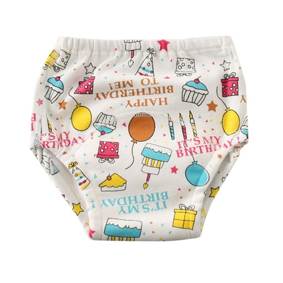 EnJoCho Toddler Unisex Cotton Reusable Training Underwear Nappies Breathable Underpants Shorts Baby Girl Boy Fashion Home Wear