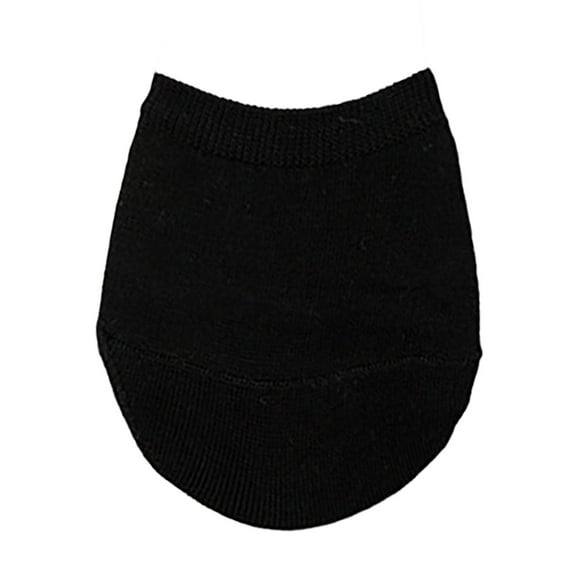 EnJoCho Toe Topper Socks for Women, Mule Socks Half Toe Socks Toe Topper Liner Half Socks Cotton Socks Seamless No Show Liner Half Socks for Heels, Non-Skid Bottom Mule Socks
