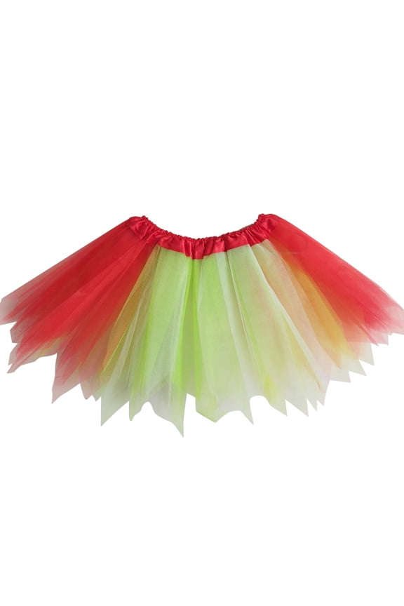 Tulle Skirts for Toddler Girls 2026 Short Fairy Petticoat Skirt Tutu A-Line Mesh Layered High Elastic Waist Holiday Dance Skirts Tutu Skirt For Girls