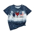 thumbnail image 1 of EnJoCho USA American Flag Shirts Kid Toddler Shirts 4th Of July 3D Graphic Printed Tees Boys Girls Novelty Fashion Short Sleeve T Shirts Unisex Casual Tops, 1 of 6