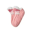 thumbnail image 1 of EnJoCho Winter Non Slip Knitted House Socks Women's Fluffy Fuzzy Thick Fleece Lined Soft Warm Sherpa Cozy Double Layer Slipper Socks Soft Slipper Socks With Non Slip Thickening, 1 of 3