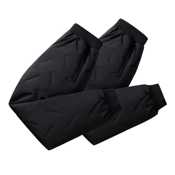 EnJoCho Winter Ski Sno𝗐 Pants for Girls Boys Sher𝗉a Fleec𝖾 Lined Sno𝗐pants Puffer Down Trousers Thick Warm Sno𝗐 Clothes