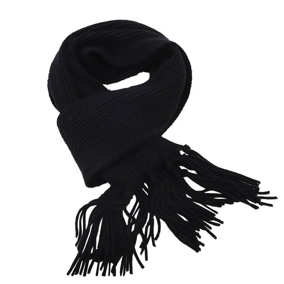EnJoCho Winter Solid Kint Feel Pashmina Shawls Wraps Ladies Light Scarf Warm Scarves Womens Long Shawl Wraps Large Scarves Knit Tassel Scarf Trendy Animal Print Scarves For Women