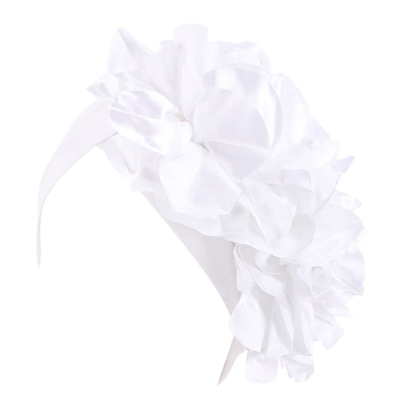 EnJoCho Women Fashion Hat Ladies Casual Big Flowers Solid Head Hat Cap Headwear Turban Cap Slouchy Headwear