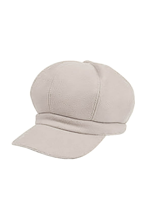 Women's Hair Cover Ladies Hat Autumn And Summr Warm Fashion Wool Beret Painter Dome Sun Visor Hat