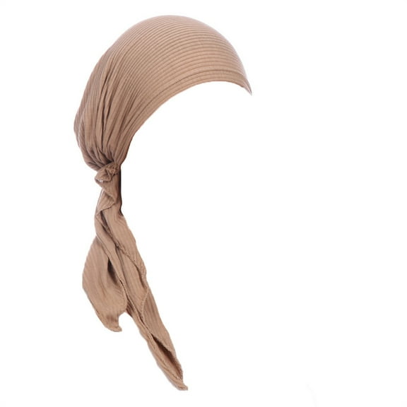 EnJoCho Women Lightweight Cap Ladies Solid Head Hat Cap Headwear Turban Cancer Turban Cap Fashion Caps for Ladies