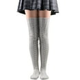 thumbnail image 1 of EnJoCho Women'S Cable Knit Over The Knee Socks Knit Leg Stocking Thigh Long Warmers Knee Cable Women Boot Socks Over Socks Women'S Over The Knee Socks, 1 of 3