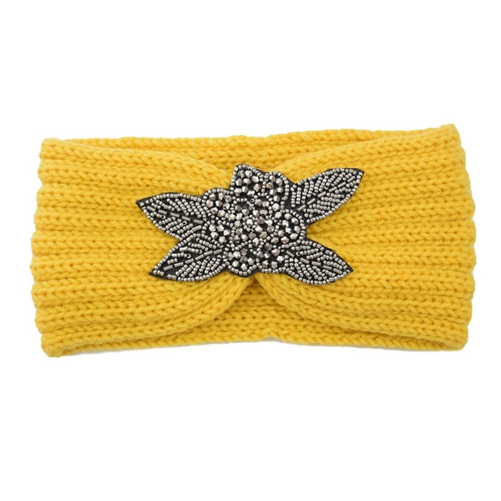 Bandeau Tricoté Femme - Noir - Hiver - Life Is Beautiful