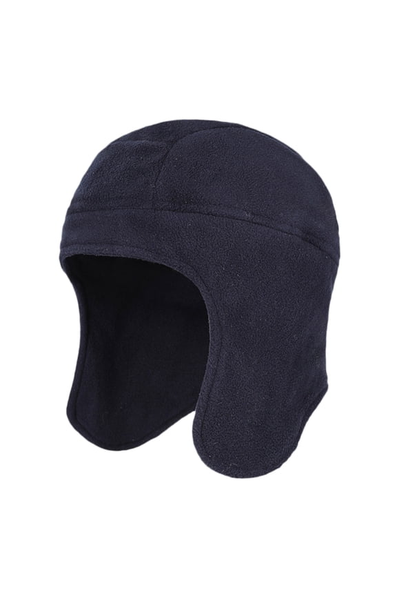 Generic Unisex Autumn Outdoor Ear Warmer Hat Autumn Winter New Hats Polar Rar Protection Hats For Men And Women Solid Pullover Hats Warm Keeping Versatile Dome Windproof Hats
