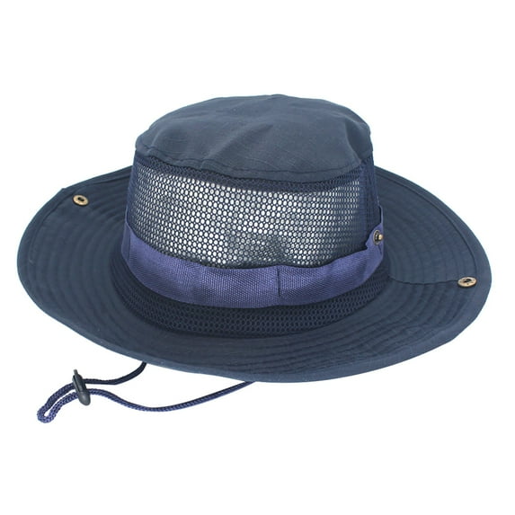 EnJoCho Women Vacation Cap Outdoor Hiking Fishing Hat Fisherman's Hat Casual Jungle Round Brimmed Hat Men's Hiking Hats