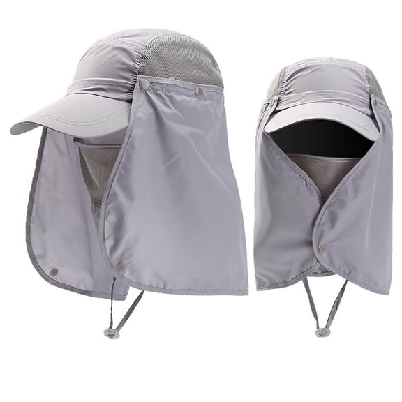 EnJoCho Women Yoga Cap Men's Outdoor Sun Hat Fishing Hiking Caps With Face Neck Cover UPF 50+ Outdoor Sportswear