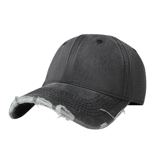 EnJoCho Women's Casual Head Cap Spring/Summer Big Headband Soft Top Solid Color Washed Edged Duck Tongue Hat Baseball Hat