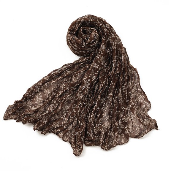 EnJoCho Women's Floral Lace Scarf Shawl for Wedding Evening Party Dresses Womens Gifts for Cold Weather Winter Fashion Glitter Shimmer Sparkle Foil Star Print Women's Scarf Shawl Wrap Lightweight