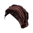thumbnail image 1 of EnJoCho Women's Headwraps Women's Eid Al Fitr Folding Pile Hat Pearl Headband Hat Headband Non Slip Turban, 1 of 3