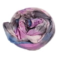 thumbnail image 1 of EnJoCho Womens Fashion Tie-dye Printed Turban Cap Knot Hat Multifunction Scarf Lightweight Beanie Ruffle Cap Cancer Headwear, 1 of 4