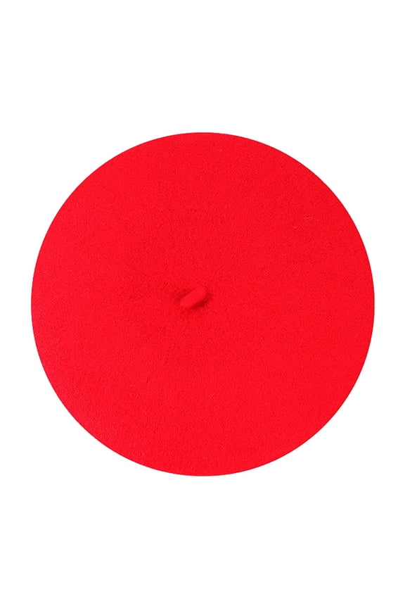 Wool Beret Lady British Vintage Autumn/winter Korean Version Bud Hat Hipster Literary Day System Everything Wool Beret Hat For Women