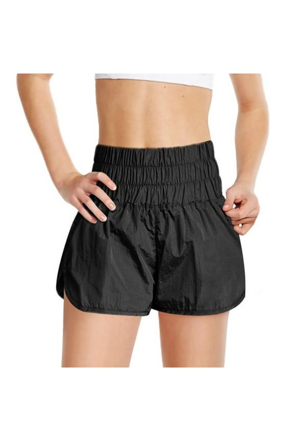 Youth Girls Boys Athletic Shorts Kids Soccer Basketball Shorts Solid Color Workout Gym Clothes Activewear Apparel Sports Comfort Elastic Shorts with Pocket