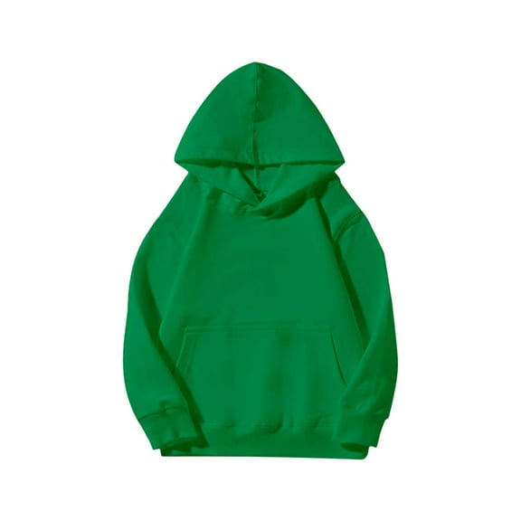 EnJoCho Youth Pullover Hoodies Sweatshirts Boys Girls Oversized Long Sleeve School Soft Tops Pockets Casual Streetwear Everyday Wear Comfortable Trendy Youth Fashion Loung𝖾wear
