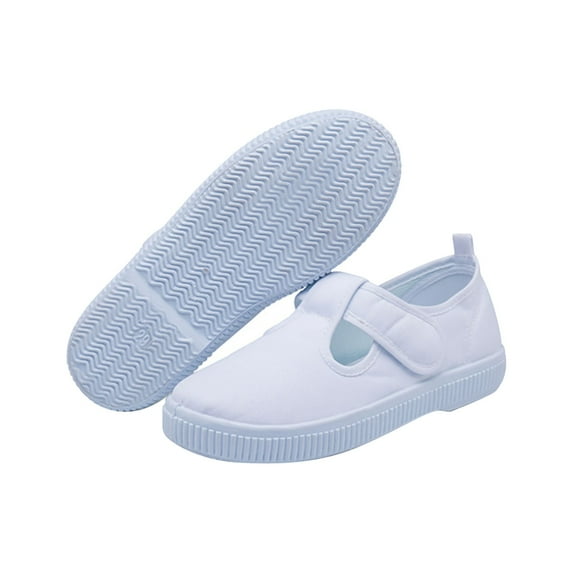 EnJoCho toddler Baby Boy Girl Shoes Flat Shoes Bao Head One Foot Off Girl Canvas Shoes Baby Soft Sole Casual Shoes Simple Fashion Unisex Children Casual Sports Shoes Indoor Outdoor Wear