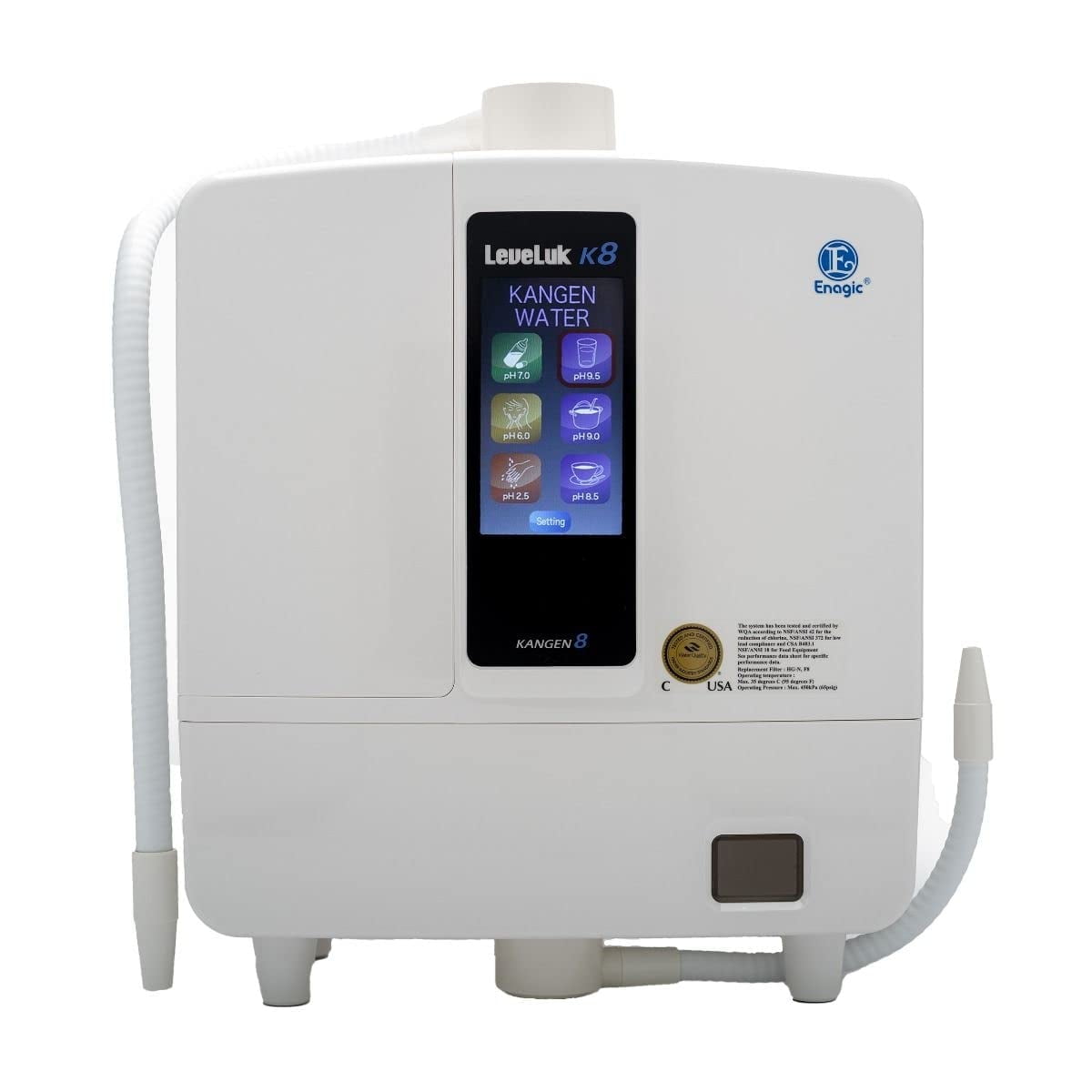 ぶっくん69 Kangen Water K8 Enagic Leveluk K8 Kangen Water Machine - Walmart.com