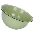 Enamel Metal Bowl with Lid - Multi-Purpose Container for Soup, Salad ...