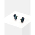 thumbnail image 1 of SOHI Women's Green Butterfly Stud Earrings, 1 of 5