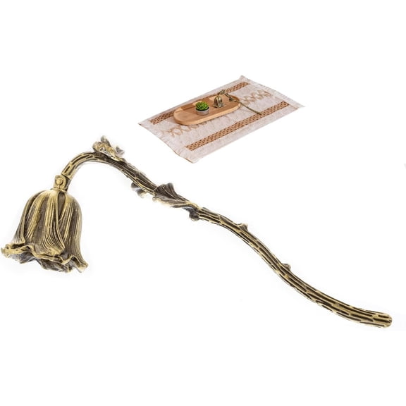 Enamel Candle Snuffer Extinguisher Metal