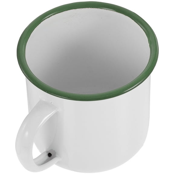 Enamel Coffee Mug Enamel Drinking Mug Tea Cup Water Cup for Home Office