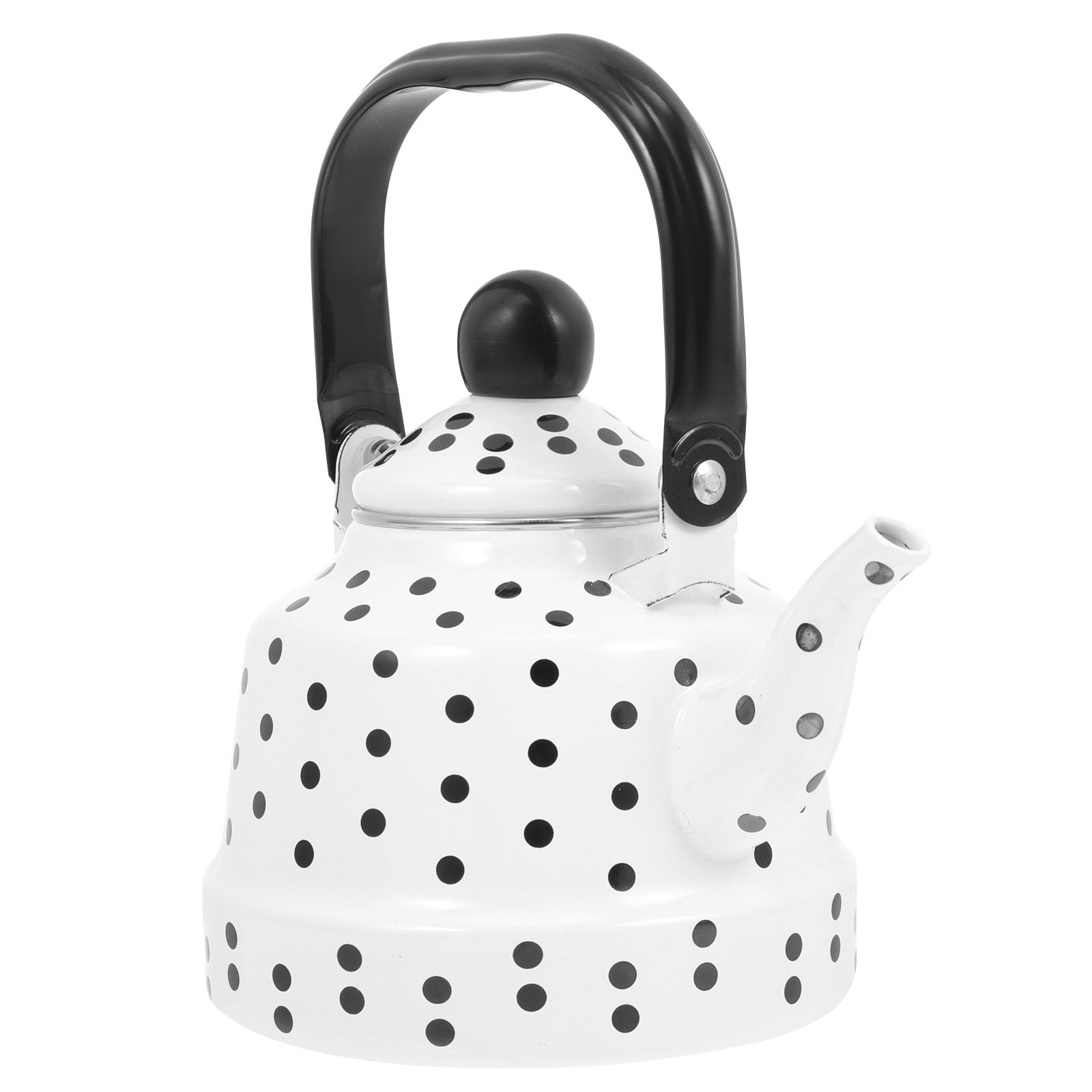 Enamel Kettle Water Boiling Pot Durable Teapot Whistling Dining Table