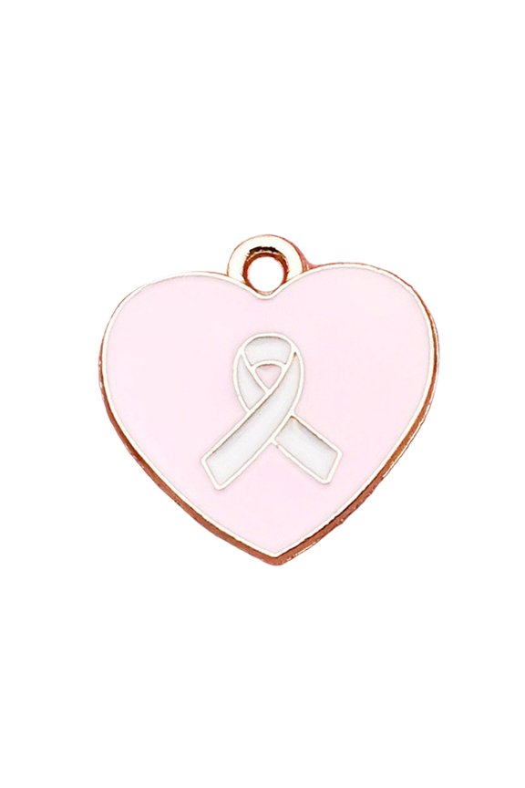 Enamel Keychains Breast Cancer Awareness Accessories for Women, Faith Hope Strength Ribbon Motivational Keychain Party Favor Gift Set
