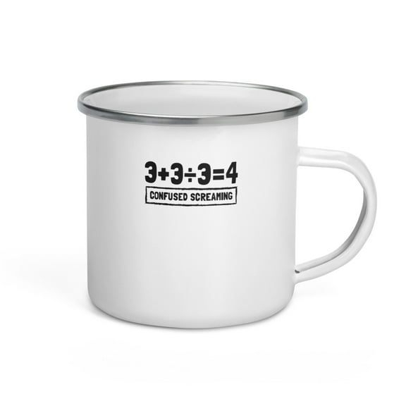 Enamel Mug, Drawing - Girl reading , M-9522