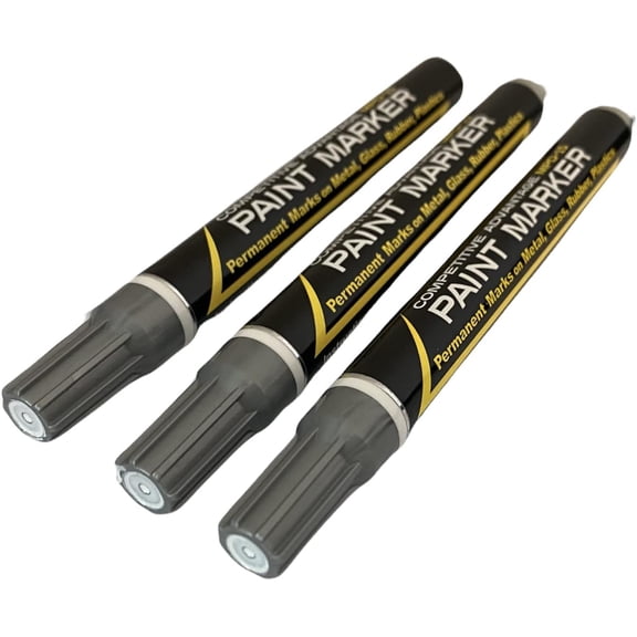 Enamel Paint  | MPD-15 | MEDIUM - 3 packs | Industrial Grade - 10ml | Multi-Surface | (17) Colors | Non-Toxic | Apiary Friendly (Gray)