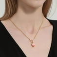 thumbnail image 1 of Enamel Painted Fruit Sweet Peach Necklace, 1 of 2